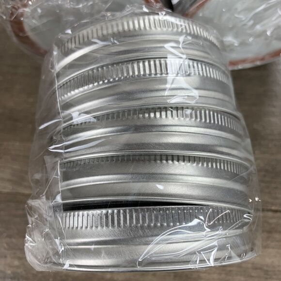 102 Canning Lids,70MM Mason Jar Lids,Seal and leak-proof Split-Type w/5 PCS Ring - Picture 11 of 12